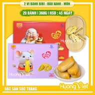 Tan Hue Vien bibi cake, Soc Trang mini BI BI pia cake 360g (20 packs x 18g)