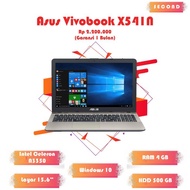 BARANG SECOND! Laptop Asus Vivobook X451N RAM 4GB Harddisk 500GB 15" 2 jutaan Mulus