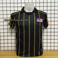 Malaysia Black Berkolar Retro Jersey