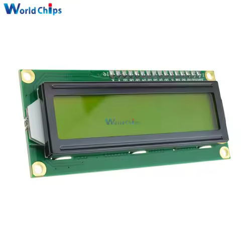 LCD1602 1602 LCD HD44780 Screen Character LCD Display Yellow Blacklight TFT 16X2 LCD Module DC 5V