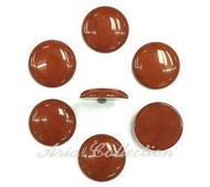 紅磚石 22mm 圓形戒面 一份5顆 8-0020-22 串珠 首飾 飾品 金工 手工藝 半竇石DIY 材料 配件