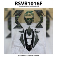 [LOCAL SELLER] COVERSET BODYSET RS150R RS V1 STANDARD (27) HIJAU LUMUT DNLGM1 GREEN (STICKER TANAM)