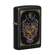 【ZIPPO官方旗艦店】霓虹色中國龍防風打火機 49396