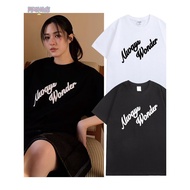 Lorm Lingling Always wonder Letter Print T-Shirt American Street Wear Casual Top QG6.28
