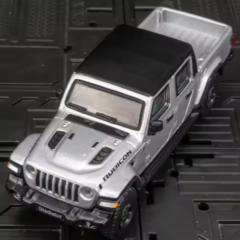 1:64 simulation Jeep Gladiator alloy off-road vehicle model car ornament collection mini decoration
