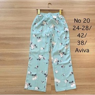 Green-Blue Pants AVIVA Label