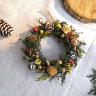 聖誕節 藤圈 花環 門掛 材料 手工 花藝 裝飾 婚慶 雪松 聖誕 禮
