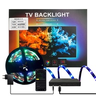 Immersion TV LED Backlight, HDMI 2.0 Sync Box for 55-65 Inch TV, Compatible with Alexa & Google Assi