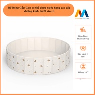 High-quality fabric baby ball pool for babies, foldable fabric ball pool for boys and girls