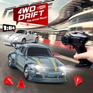 1PC Mini RC Drift Remote Control Car 1:64 Scale Replica Model For Easy Portability And Play. 2.4GHz