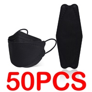 【COD&Fast delivery 】ZOCN 50PCS KF94 4ply Face Mask  Reusable Korean  Protection Kf94  Protection Kor