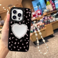 Bow pearl bracelet Phone Case for Samsung Galaxy A20 A30 A22 A23 F23 A24 A25 A31 A32 A34 A35 A42 A51