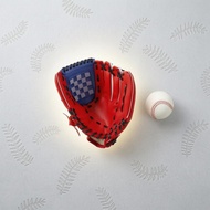 Baseball Glove Reinforced Edging  Baseball Glove Catching Catcher's Glove Leather-Like Sports Gear L
