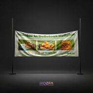 Banner / Bunting / Sticker Printing Banner Bunting Printing Harga Kilang Custom Design Sendiri | FAS