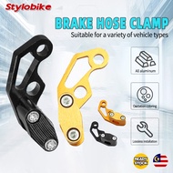 Universal CNC Brake Hose Holder Alloy (Front / Rear) Brek hose bracket / Brake Paip Pipe bracket LC1