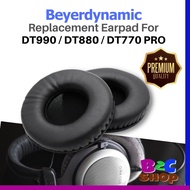 1Pair Beyerdynamic DT990 / DT880 / DT770 PRO Headphone Replacement Ear Pads Cushion Earpad - Blackk