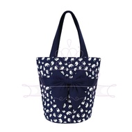 NaRaYa Cotton Fabric Small Lunch Errand Tote Handbag