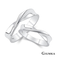GIUMKA925 Silver Jewelry.couple Ring.mobius Ring.engraving.mrs20016.Single Price.t Tanabata Gift