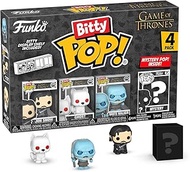 Funko Bitty Pop! GoT - Jon Snow 4pk and a Surprise Mini Figure - 0.9 Inch (2.2 cm) - Game of Thrones
