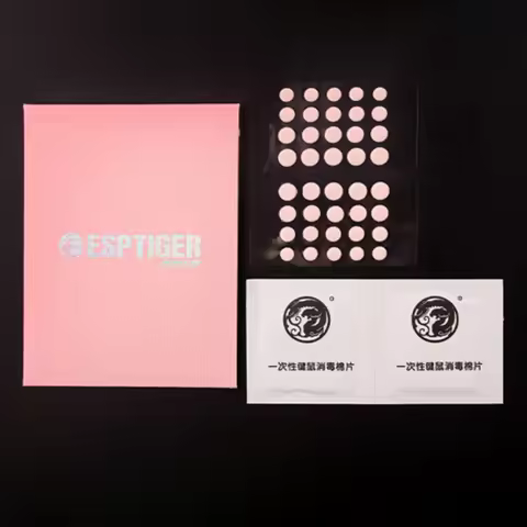 40PCS/Set Esports Tiger Mouse Skates Feet Sticker Rouge Dots Diameter 5.5mm 6mm 6.5mm 8mm Universal 