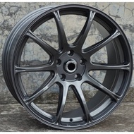 Gunmetal 19 Inch 19x8.5 19x9.5 5x114.3 Car Alloy Wheel Rims Fit For Toyota Honda Lexus Ford Infiniti Kia