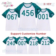 Game tshirt 456 shirt for kids  001 067 222 230 390