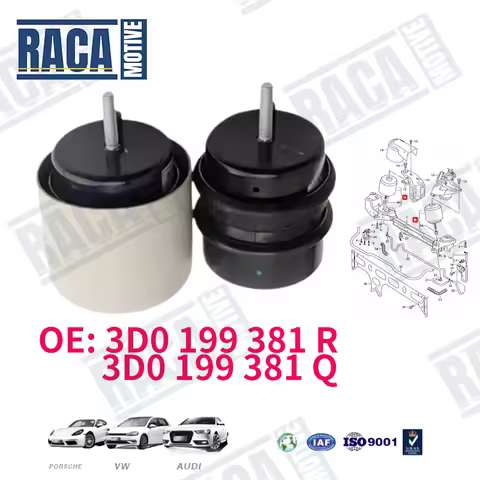 For VW Phaeton V6 3.2/3.6/3.0 TDI 4motion 2002-2016 Engine Mount 3D0199381Q 3D0199381R 3D0199381N 3D