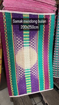 Tikar Lipat Samak Mendong 200x250 Jumbo Pandan Tebal Bikin Angat Harga Pabrik