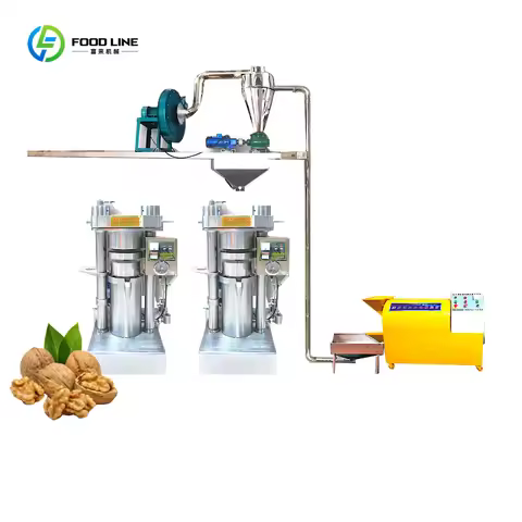 Custom Commercial Oil Production Line Rapeseed Filling Sunflower Oil Pressing Machine Factory Price