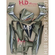 Yamaha LC V1 Coverset And sticker