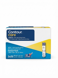 Contour care 血糖試紙 25x2 日本產 有效2027年8月