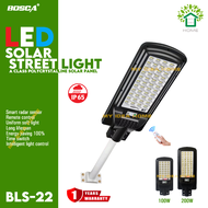 BOSCA LED Solar Street Light BLS-22 100W & 200W Solar Induction Integrated Street W/Remote control