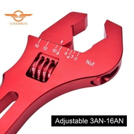 [CloudsMiles.th] 3AN-16AN an Fitting Wrench for an Hose Fitting Adapter End Adjustable Wrench Alumin