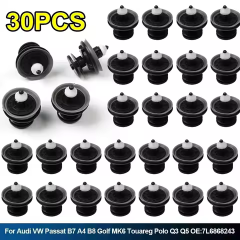 For Audi A1 8X A4 B8 A5 8T A6 A8 Q3 8U Q5 Q7 4L TT Car Door Panel Card Trim Clips Fastener Fixing Pu