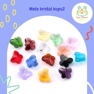 Butterfly crystal beads crystal butterfly beads