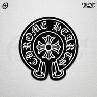 LOKAL Chrome Hearts Logo Sticker Chrome Hearts Brand Sticker/s Hypebeast Logo Glossy Vinyl Sticker/s