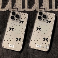 HP Cute Soft Aesthetic Furniture Bow For Redmi 15 15C 13x A5 14C 13C 13 Note 14 4G 5G Pro Plus A3 10