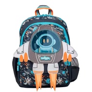 Australia smiggle Rocket Medium Size School Bag Elementary School Grade 1-2 Styling Backpack Burden-Reducing Ultra-Light Backpack