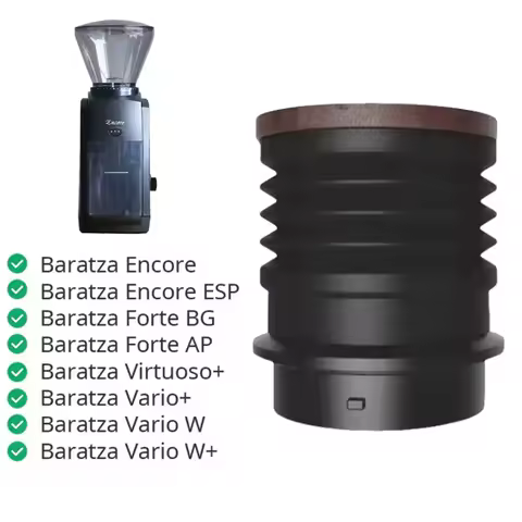 For Baratza encore Coffee Bean Grider Accessory Single Dose Hopper Silicone Bellows Espresso Blowing