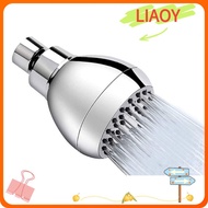 LIAOY Shower Head, Angle-Adjustable 3 Inch High Pressure, Luxury Booster Bathroom