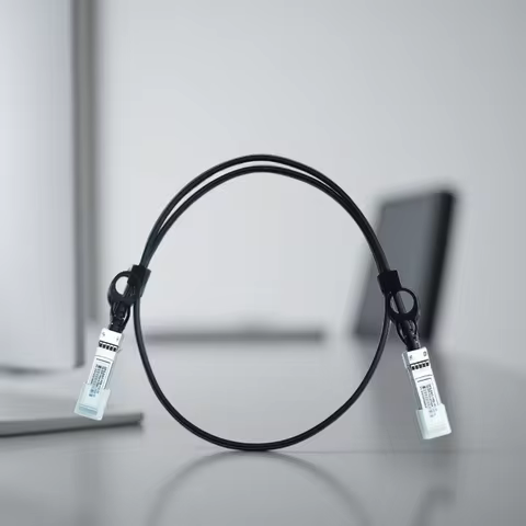 OPTFOCUS 10G SFP+ DAC Cable 1m 3m 5m 10Gbps SFP+ Twinax DAC Cable Compatible with Cisco MikroTik Int