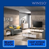 TV Cabinet Winsso Oricia 6 feet TV cabinet in 3 drawers/ rak tv/ rak tv kayu Rak TV