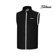 T Golf Vest Spring and Summer Soft Outdoor Sports Golf Stand Collar Jacket Vest #2501
