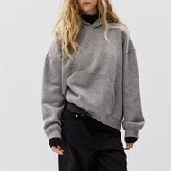 (H&M AUTH) FUR-LINED HOODIE H&M