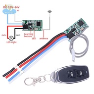 [LI] 433mhz DC 3.6V 5V 9V 12V 24V 1CH Mini Relay Wireless RF Remote Control Switch LED Lamp Controll