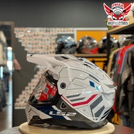 LS2 HELMET MX702 PIONNER II EASON ADVENTURE HELMETS DOUBLE VISOR