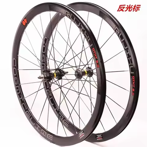UJIXU 700C 30/40/50mm fixed gear wheelset track bicycle Carbon fiber tube hub wheelset alloy rim Ant