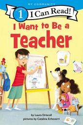 ＊小貝比的家＊I WANT TO BE A TEACHER/I CAN READ/L1/平裝/3~6歲