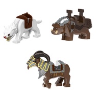 Warg Boar Mount Megaloceros Lord of the Rings minifigures building block toys