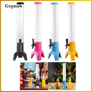 [Gepnoo] Beer Tower Dispenser Large Capacity 3L Juice Margarita Tower Beer Dispensers for